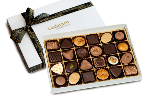 瑞士莱德拉高端手工巧克力, 黑松露/鲜巧大板巧克力 Läderach Chocolate